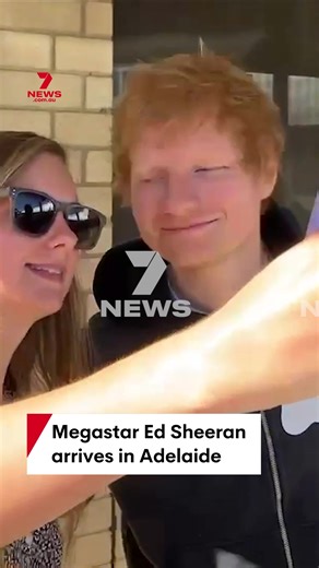 Ed Sheeran Meets Fans in Adelaide Ahead of Concert