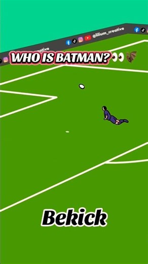 GUESS THE PLAYER 🦇⚽ | “BATMAN” Edition 🤔🔥 #Shorts