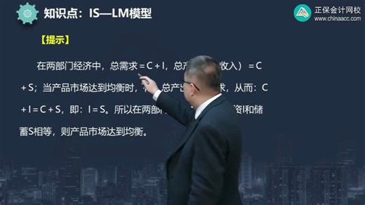 2023审计相关基础知识1013第03讲　IS—LM模型