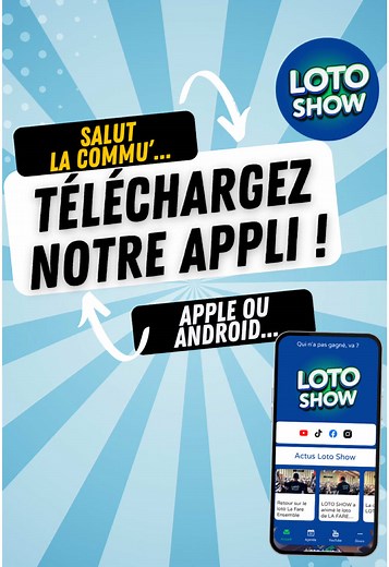 Téléchargez L'application Loto Show sur iOS et Android