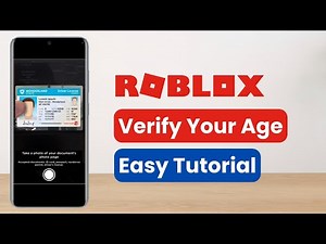 How to Verify Age on Roblox !