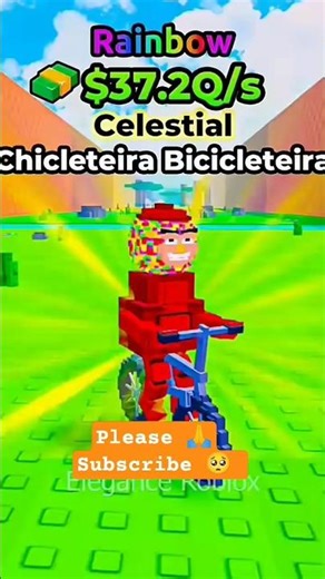 Chicleteira Bicicleteira 🚴‍♀️💥 #roblox #kickaluckyblock