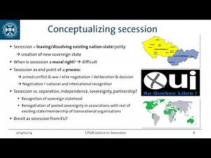 Comparative Politics (2019) - 3: Secessionism