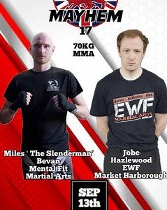 Nathan Fretter vs. Max Egan, Market Mayhem 17 | Kickboxing Bout | Tapology