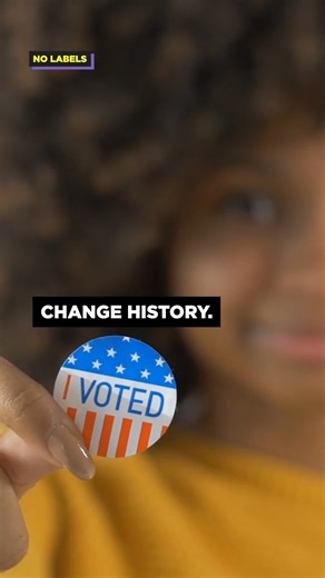 One voice can change history. Now it's YOUR turn. Be brave. Join the No Labels movement today: nolabels.org/joinus | No Labels