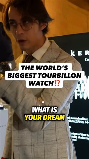 WatchGuys - Buy & Sell Rolex on Instagram: "THIS TOURBILLON BROKE WORLD RECORDS⁉️ In this video, @watchguys_ looks back at Swiss luxury watch brand Kerbedanz. They created the world’s biggest tourbillon watch, a record held since 2017. Their Maximus Tourbillon is an open-worked piece that showcases the watch’s stunning inner workings, and has a value over $200,000! What is your dream watch? Comment below! Follow @watchguys_ for more, visit WatchGuys.com to buy and sell luxury watches."