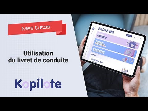 Kopilote - Utilisation du livret de conduite