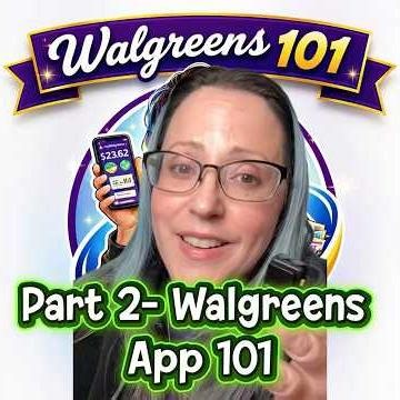 Walgreens 101 Part 2 Walgreens App 101!#couponing #couponingforbeginners #walgreens #learntocoupon