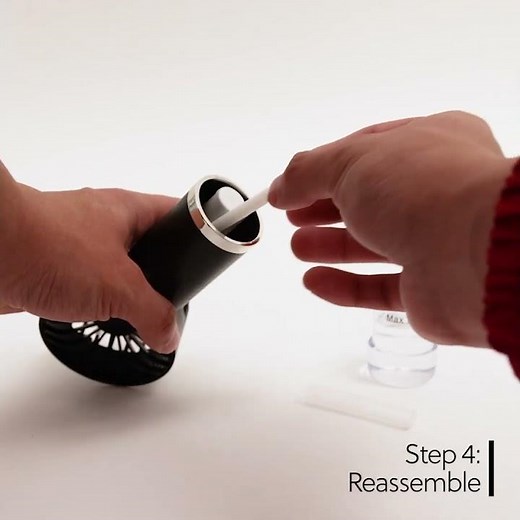 BreezeCool Rechargeable Mist Fan "How-To"