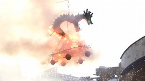 They hang giant monsters and everything explodes