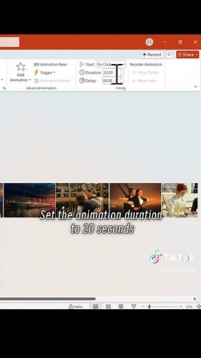 Create Endless Scrolling Images in PowerPoint