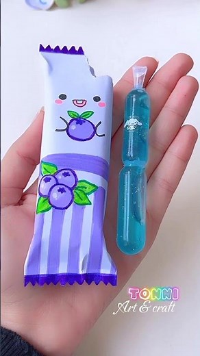 Try this Ice-Lolly 🧊 #shorts #tonniartandcraft #diy #art #love #craft #youtubeshorts