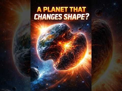 A Planet That Changes Shape? The Bizarre World of Shape-Shifting Planets