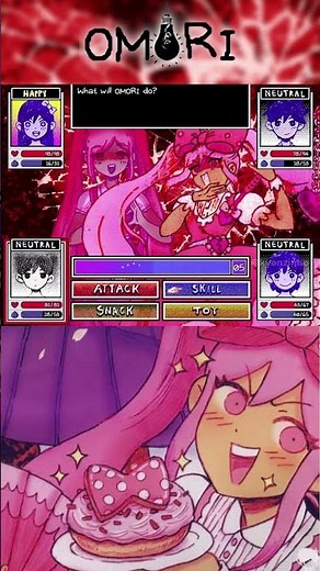 The donut twins boss battle: Perfectheart and Sweetheart (omori edit)