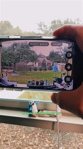 HOMIQ LIFE Window Camera: Enhanced Home Security System