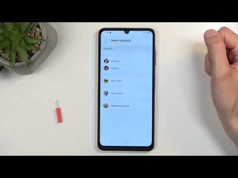 How to Import Contacts From SIM Card to SAMSUNG Galaxy A06