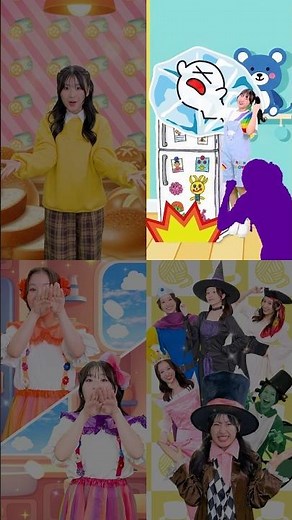 手あそびうたメドレー│手遊びうた│おかあさんといっしょ│童謡│こどものうた│キッズソング#shorts