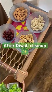 ASMR Diwali Cleanup ✨ Packing Flowers, Lights & Rangoli | Satisfying Festive Reset