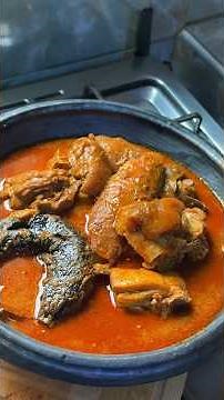 How To Make Authentic Ghanaian Palm nut soup and fufu (locally known as Ab3kwan)
