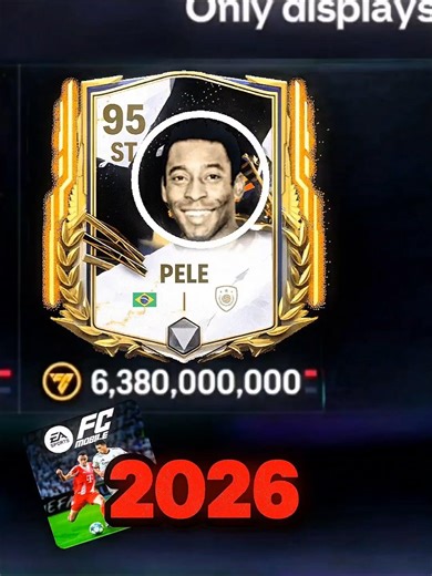 Pele FIFA 💥 😀 #fifamobile #eafc24 #fifa #fc25 #fc26 #fc24 #easports