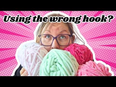 What Crochet Hook Size To Use For Each Yarn Type - With Free Printable