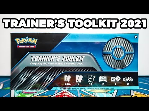 Opening Pokemon Trainer's Toolkit 2021 Box!