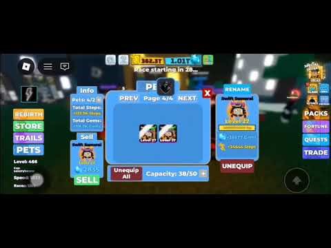 New Legends Of Speed OP script pet glitching, orb farm, hoop farm, pet hatcher, auto win race