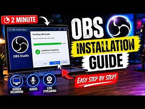 OBS Studio Installation Guide 2026 🔥 Full Setup in 2 Minutes
