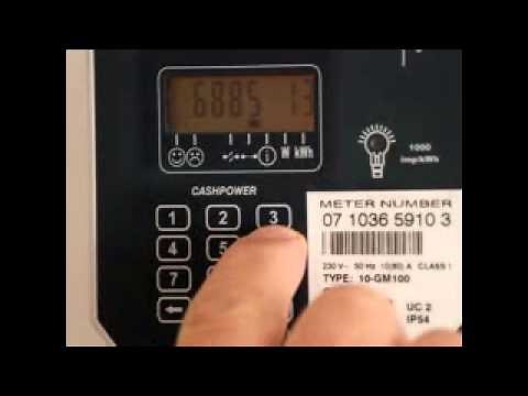 How to do a keychange on a prepaid meter