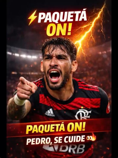 Paquetá is flying high at Flamengo!? #flamengo #football #neymar #endrick #messi #cr7 #shorts #viral
