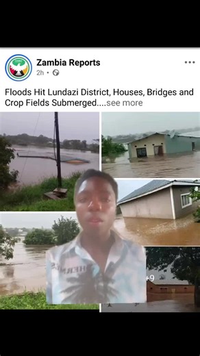Floods Hit Lundazi District, Houses, Bridges and Crop Fields Submerged. By White Luhanga Floods have hit Lundazi District, leaving several houses, bridges and crop fields submerged in water. In a telephone interview, Lundazi District Commissioner Majory Banda described the situation as severe, stating that some crop fields have been damaged and some houses washed away. The District Commissioner has urged residents affected by the floods to report their situations to her office. Ms. Banda explain