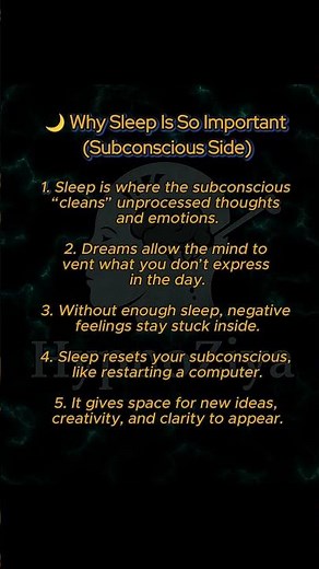 Why Do We Really Need Sleep?