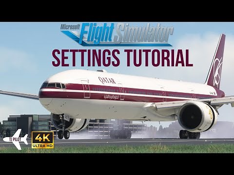 MSFS2020 Settings Tutorial - How to set up a smooth sim with steady FPS