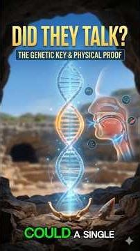 Did Neanderthals Actually Talk?