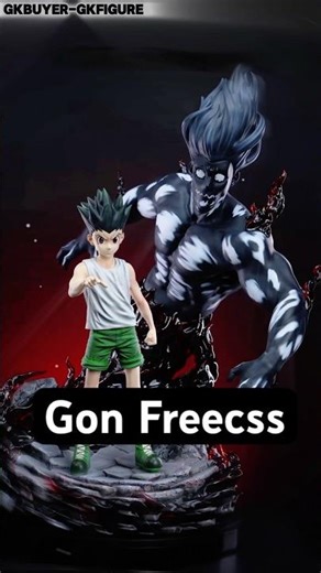 Hunter x Hunter figure review. #hunterxhunter #animefigures #figure #statue #gonfreecss #gon