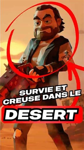 In this game you survive against ZOMBIES in the desert #coopgames #gamingontiktok #simulatorgames