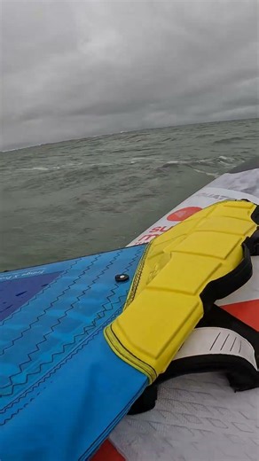 Jibe 14 FAIL in Rainy Gusts! #Windsurfing #Shorts