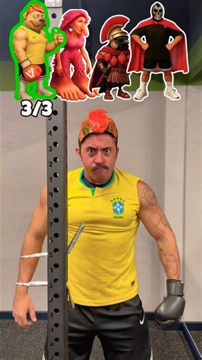 🦠Brainrot Punch Challenge | Who has fewer hits?🥸