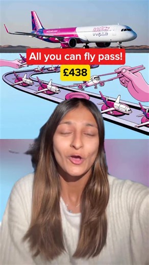 All you can fly plane pass! Wizz air’s pass is back for another year #flights #flying #budgettravel #traveltips #travelhacks #europe | Sabrina Escapes