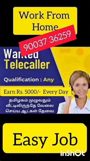 Work FROM HOME. Telecalling jobs Excellent Incentive