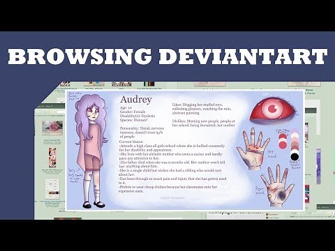 Browsing Deviantart/OC Reviews: Violent OCs and More