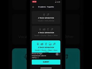 Moises AI - Como abrir uma música no app Moises para criar um playback ou play along