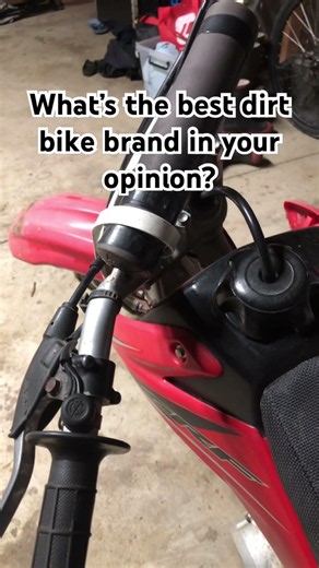 What is the best dirt bike brand? #crf80 #honda #dirtbike