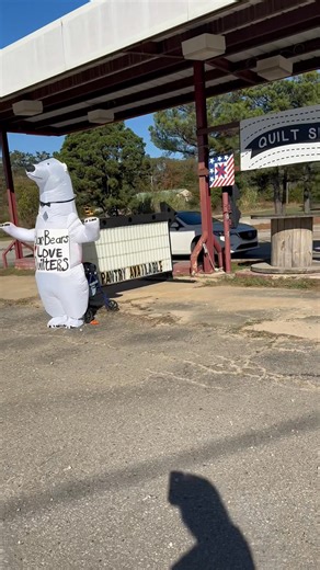 43 reactions | Come see the polar bear and get a trick or treat | Thimbles N' Thread Quilt Shop, LLC | Facebook