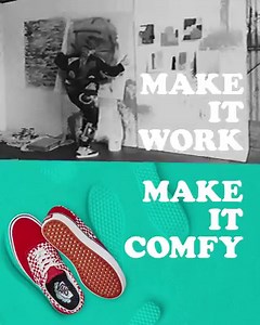 9.9M views · 2.3K reactions | Make it work. Make it Comfy. The new Vans ComfyCush Era helps you make it comfy no matter what you’re doing and for how long. | Vans | Facebook