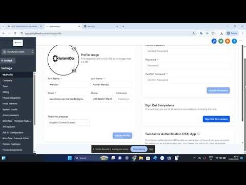ghl account setup