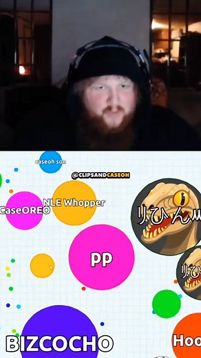 22K views · 336 reactions | Agario funny moments from Caseoh's last stream 藍 #caseoh #caseohgames #agario | Zeven | Facebook