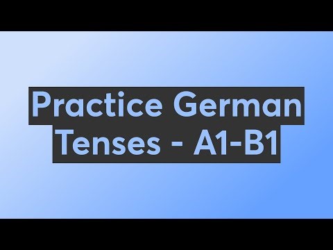 Practice German Tenses - A1-B1 📱
