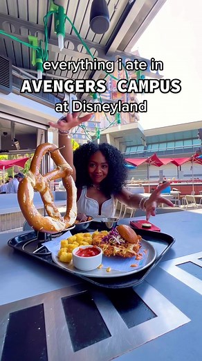 the pym particles really be doing something #disneylandfood #disneylandsnacks #disneyland