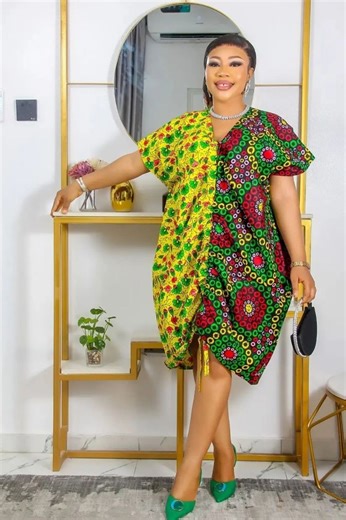 2023 Latest Ankara Short Gown Styles | Simple Short Ankara Dresses - Fashion - Nairaland